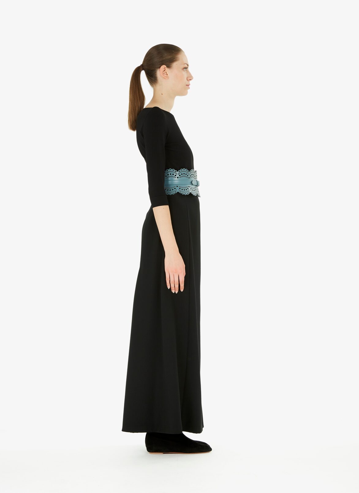 Corset Belt ALAÏA HORIZON BLUE CORSET BELT